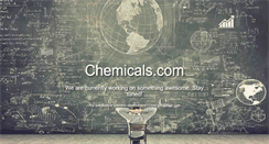 Desktop Screenshot of chemicals.com
